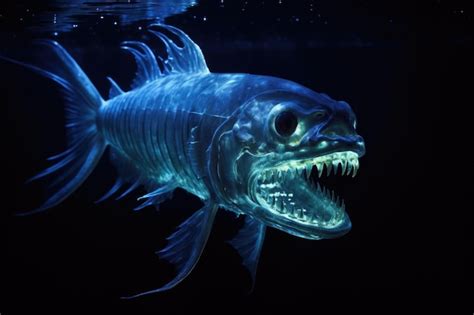 Viperfish! A Deep-Sea Dweller with Bioluminescent Lure and Razor Sharp Teeth!